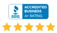 Accredited Business A+ Rating Logo